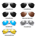 Óculos de Sol Aviador - Estiloso e Versátil