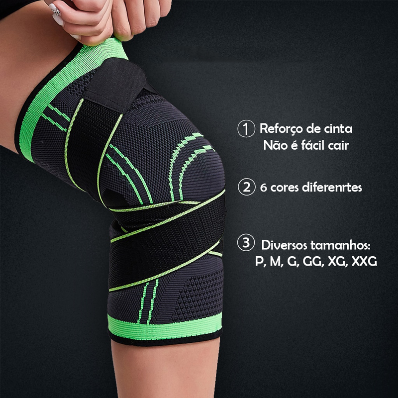 Joelheira Elástica Pressurizada - Elastic Knee