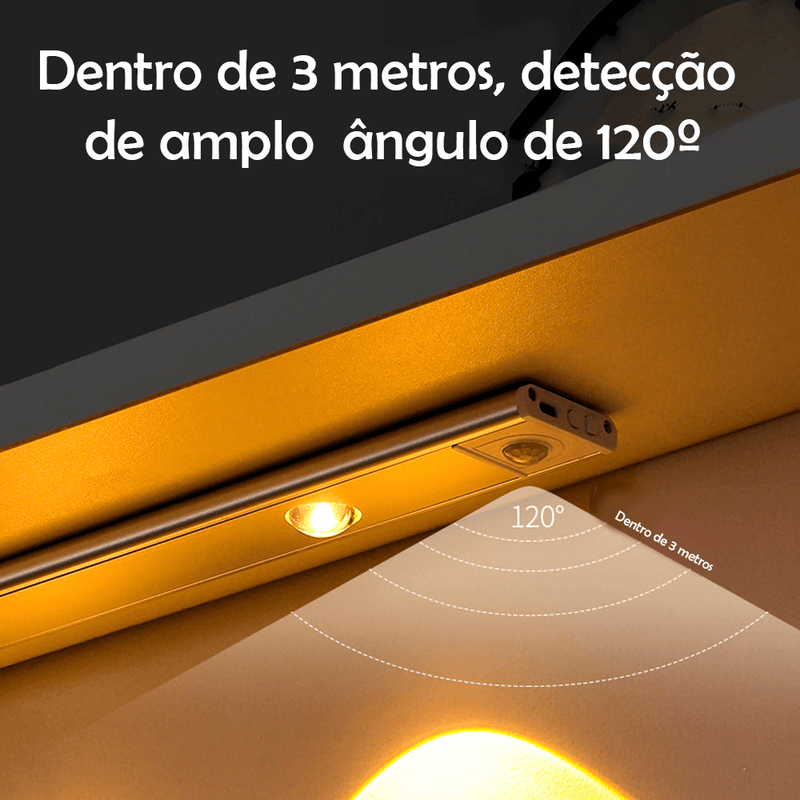 Luz de LED com Sensor de Movimento - Light Sensor - tudokasa